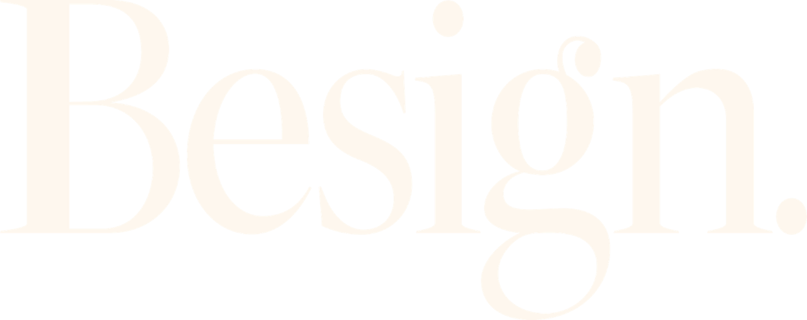 Logo Besign studio, agence de branding à Lyon