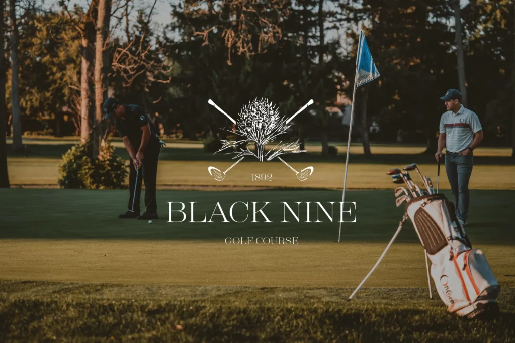 Image de présentation pour un branding d'un club premium de golf en angleterre