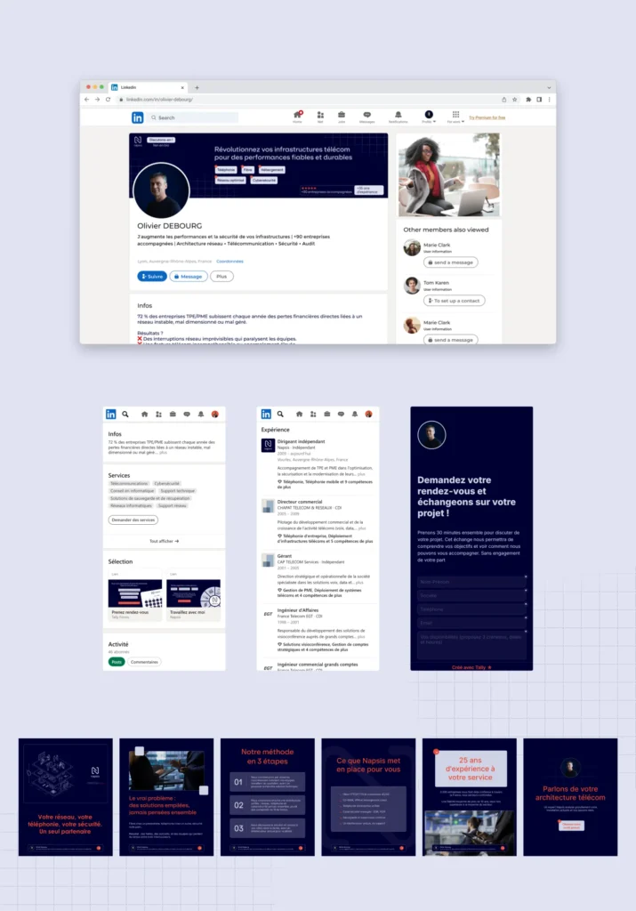 Profil Linkedin Napsis Olivier Debourg
