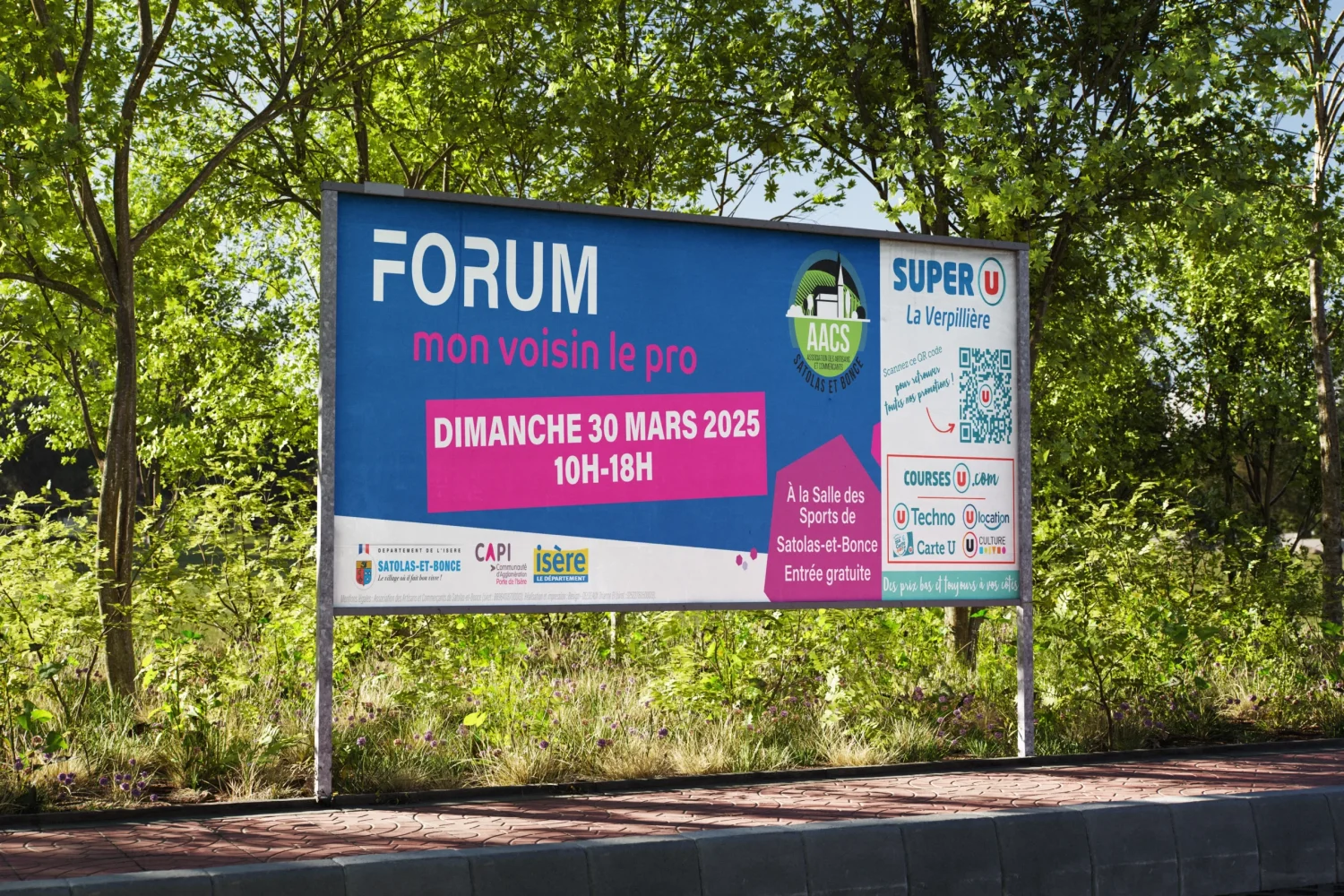 Banderoles super U - AACS