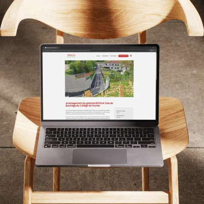 Site internet ux ui- Infrapolis